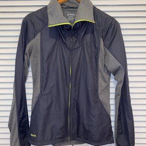 Asics Workout Jacket with Neon Trim